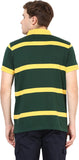 Okane Striped Men's Polo Neck T-Shirt