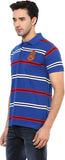 Okane Striped Men's Polo Neck T-Shirt