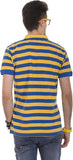 Okane Striped Men's Polo Neck T-Shirt