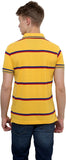 Okane Striped Men's Polo Neck T-Shirt