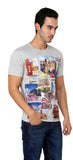 Okane Solid Men's Round Neck T-Shirt