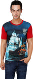 Okane Printed Men's Round Neck T-Shirt