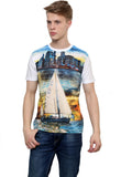Okane Printed Men's Round Neck T-Shirt