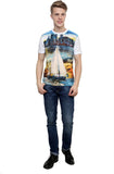 Okane Printed Men's Round Neck T-Shirt