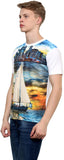 Okane Printed Men's Round Neck T-Shirt