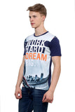 Okane Printed Men's Round Neck T-Shirt