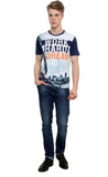 Okane Printed Men's Round Neck T-Shirt