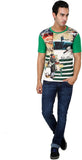 Okane Printed Men's Round Neck T-Shirt