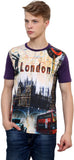 Okane Printed Men's Round Neck T-Shirt