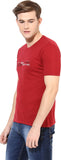 Okane Solid Men's Round Neck T-Shirt