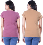 TSG Breeze Printed Women's Round Neck Multicolor T-Shirt