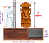 TimberTaste 12' Chatri Ganesha Showpiece  -  30 cm