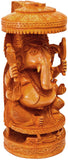 TimberTaste 12' Chatri Ganesha Showpiece  -  30 cm