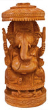 TimberTaste 12' Chatri Ganesha Showpiece  -  30 cm