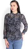 Tokyo Talkies Women's Printed Casual Shirt