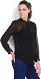 Tokyo Talkies Women's Solid Casual Shirt