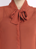Tokyo Talkies Women's Solid Casual Shirt
