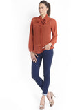 Tokyo Talkies Women's Solid Casual Shirt