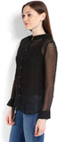 Tokyo Talkies Women's Self Design Casual Shirt