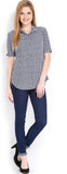Tokyo Talkies Women's Checkered Casual Shirt