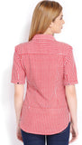 Tokyo Talkies Women's Checkered Casual Shirt