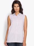 Tokyo Talkies Women's Striped Casual Shirt