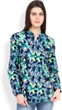 Tokyo Talkies Women's Printed Casual Shirt