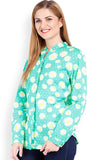 Tokyo Talkies Women's Floral Print Casual Shirt
