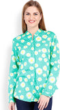 Tokyo Talkies Women's Floral Print Casual Shirt