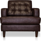 Durian Tulsa Leatherette 1 Seater Sofa