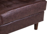 Durian Tulsa Leatherette 3 Seater Sofa