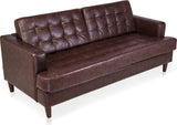 Durian Tulsa Leatherette 3 Seater Sofa