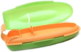 Tupperware Plain Plain Art Plastic Pencil Box