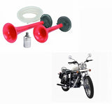 Speedwav Twin Tone 2 Pipe Bike Air Pressure -Royal Enfield Electra Twin Tone 2 Spark 200 dB Vehicle Horn