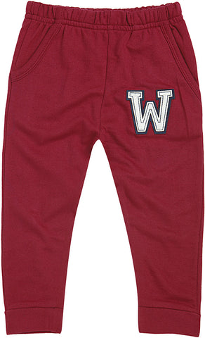 WOWMOM Self Design Baby Girl's Track Pants