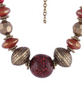 Village Handicrafts Aluminum, Ceramic Necklace