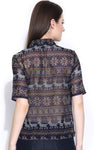 Anasazi Women's Printed Casual Shirt