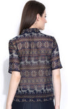 Anasazi Women's Printed Casual Shirt
