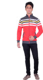UCC Full Sleeve Striped Men's Sweatshirt