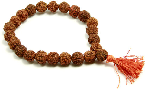 Uncommon Stuffs Rudraksha Wrist Mala Wood Necklace