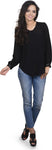 Antilia Femme Women's Solid Casual Reversible Shirt