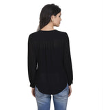 Antilia Femme Women's Solid Casual Reversible Shirt