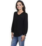 Antilia Femme Women's Solid Casual Reversible Shirt