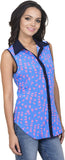 Antilia Femme Women's Printed Casual Reversible Shirt