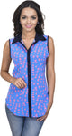 Antilia Femme Women's Printed Casual Reversible Shirt