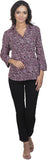 Antilia Femme Women's Printed Casual Reversible Shirt