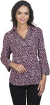 Antilia Femme Women's Printed Casual Reversible Shirt