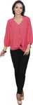 Antilia Femme Women's Solid Casual Reversible Shirt