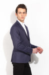 Blackberrys Solid Single Breasted Casual Men's Blazer
