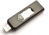 Sangaitap Combo Offer Of 2 Pes Flameless Rechargeable Electronic Windproof Eco Friendly For It Professional Unique USB Cigarette Lighter